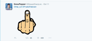 Illustration for article titled League Of Legends Pro Fined $556 For Giving Opponent The Finger